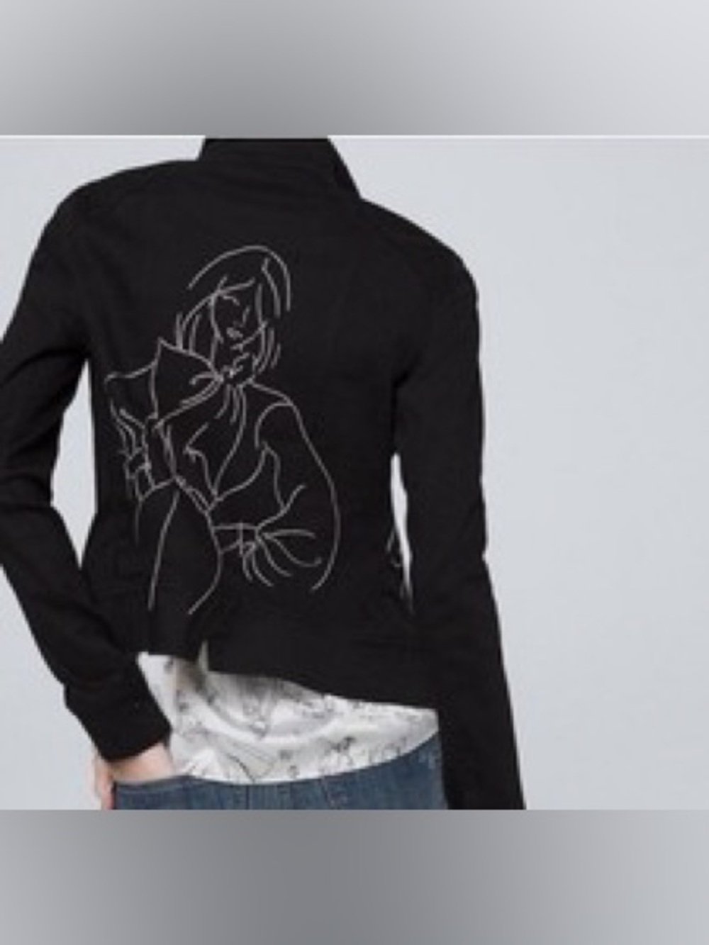 White House Black Market Black Jacket